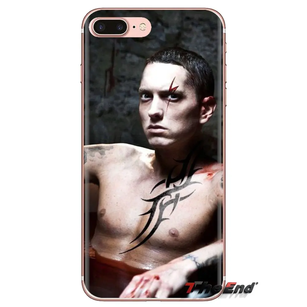 Мягкие прозрачные чехлы eminem для Samsung Galaxy S3 S4 S5 Mini S6 S7 Edge S8 S9 S10 Plus Note 3 4 5 8 9 |