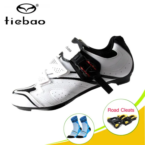 Cleats for 1413 W TIEBAO Sapatilha Ciclismo pro велосипедная обувь самофиксирующаяся дышащая обувь для езды на велосипеде суперзвезда уличные гоночные велосипедные кроссовки - Цвет: Cleats for 1413 W