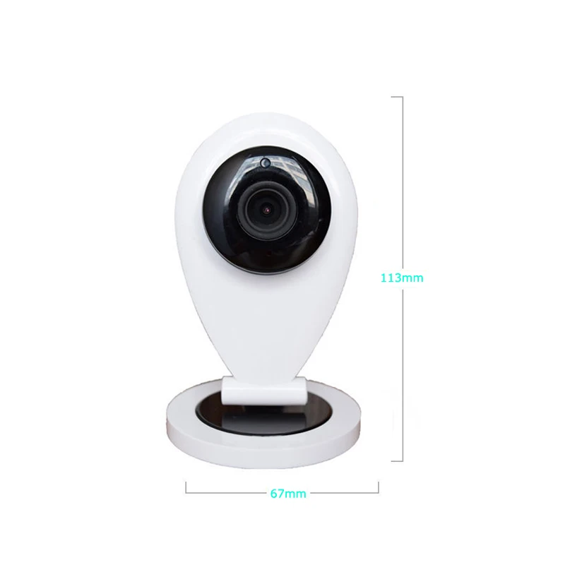 HD 720P беспроводной Wifi видео Детский Монитор ip камера электронная Няня няня с
