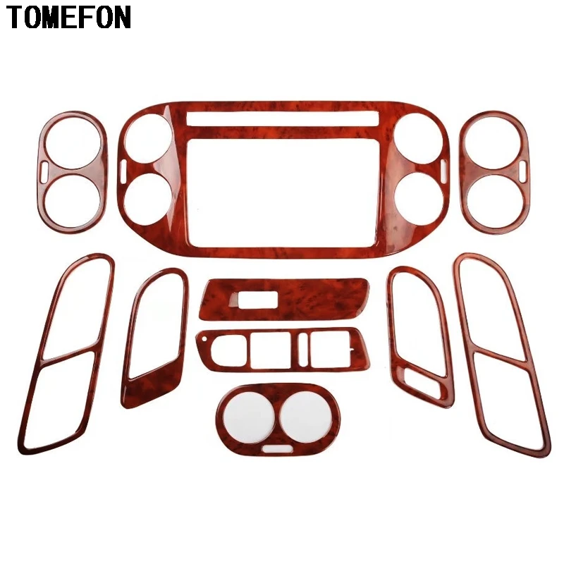 TOMEFON для Volkswagen Tiguan 2010 2017 ABS внутренняя Внутренняя дверь чаша оконный выключатель