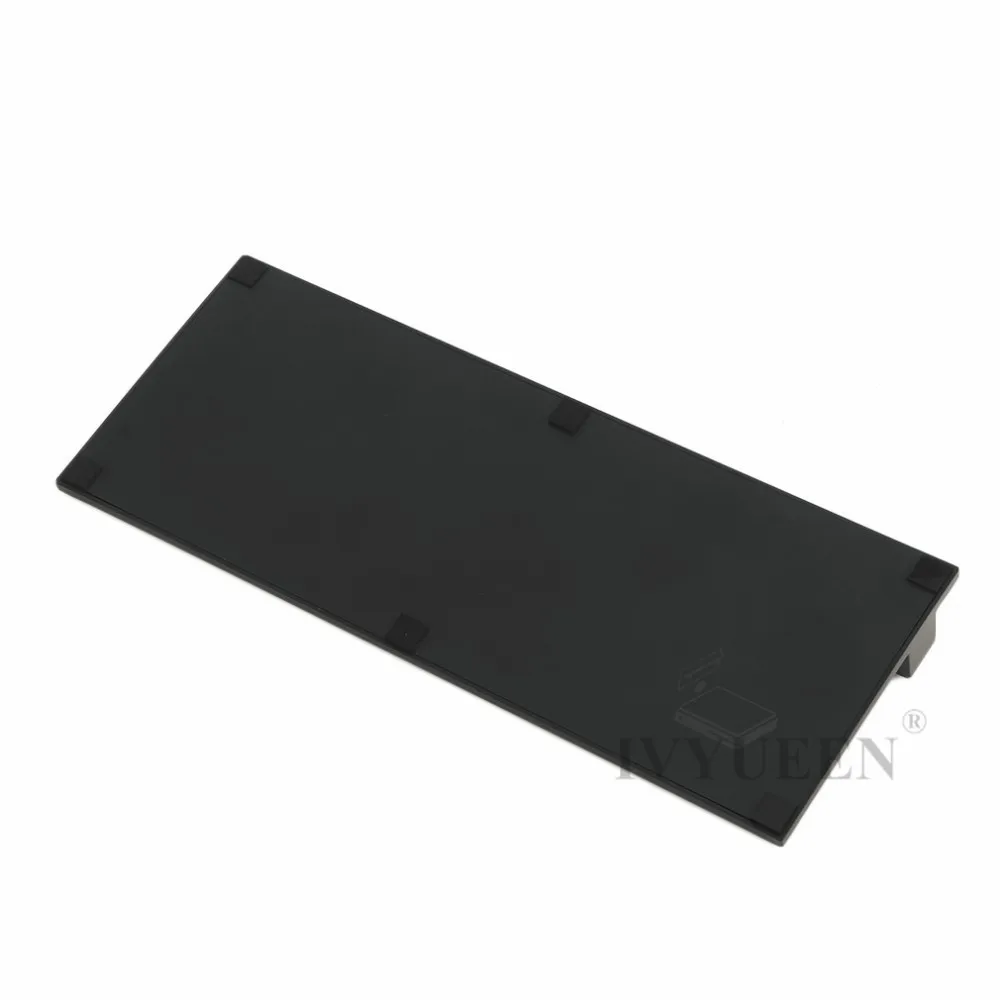Черный IVYUEEN для microsoft Xbox One S Slim консольное противоскользящее крепление вертикальной стойки на док-станцию держатель колыбели аксессуары для игр-черный/белый - Цвет: Черный