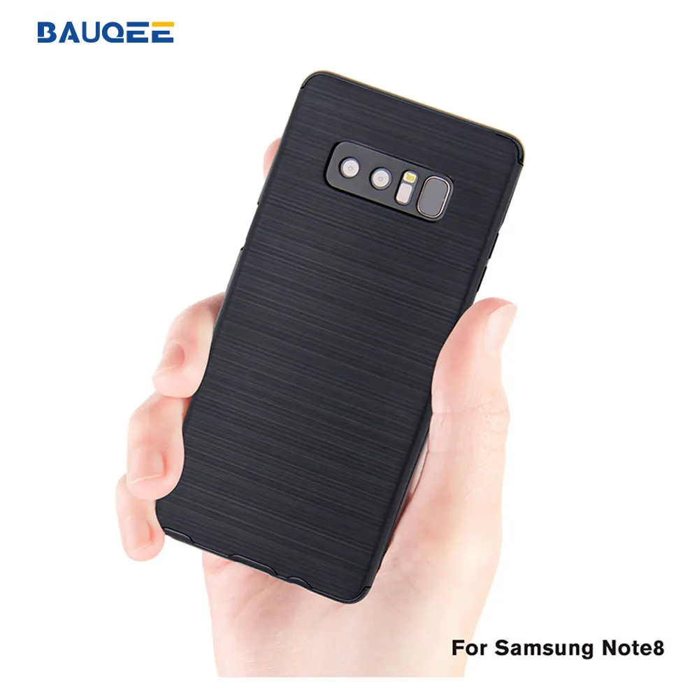 Bauqee задняя крышка для Samsung Galaxy Note 8 ультра тонкий и прочный Fit шок падение