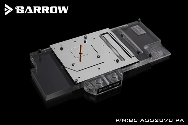 BARROW водяной блок для ASUS ROG STRIX RTX2070 8G GAMING / A8G O8G GAMING/Поддержка оригинальной задней