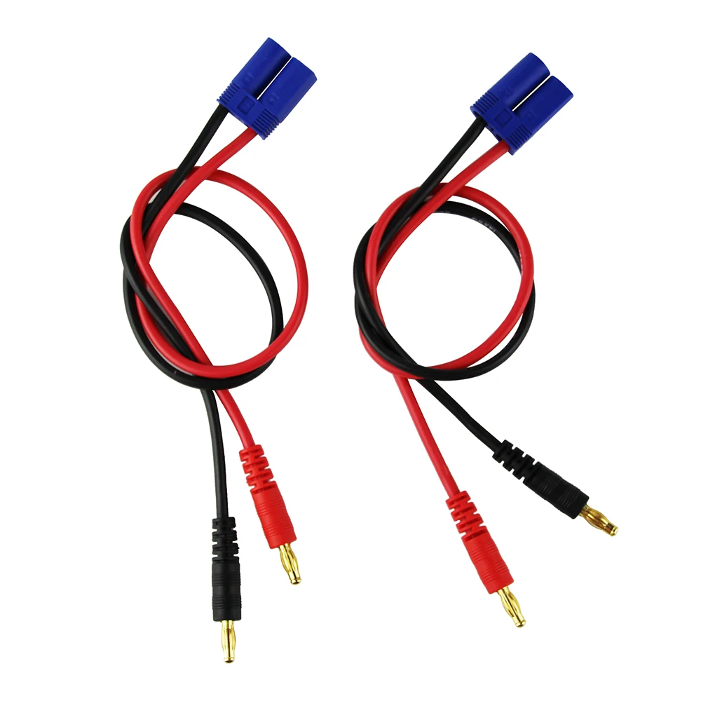 OliYin 2 шт./лот 30 см разъем EC5 до 4 0 типа банан баланс заряда кабель 14awg для