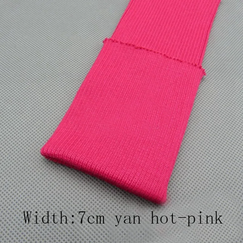 yan hot pink 1 шт., бейсбольная форма с манжетами из хлопковой ткани, нижнее белье для здоровья, ребро, детская одежда, ребро, манжета из хлопковой ткани - Цвет: yan hot pink