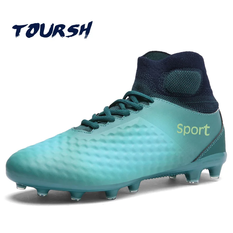 Toursh chuteira Futebol Футбол Сапоги и ботинки для девочек Для мужчин бутсы Обувь Training