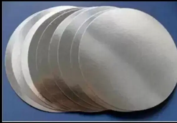 500pcs 82mm PET Foil liners Inserts for induction sealing plastic laminated aluminum foil lid liners