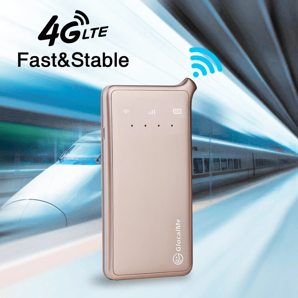 GlocalMe U2 4G Мобильная точка доступа глобальная WiFi с 1 Гб глобальной данных бесплатно