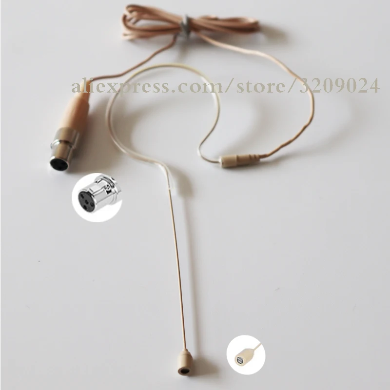 Кожа ушной крючок подвесная гарнитура с микрофоном для Shure ULX SLX PGX UT KCX BLX GLX