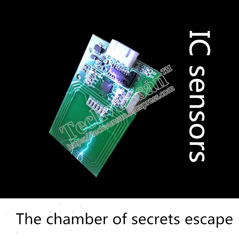 Бесплатная доставка RFID prop IC Индукционная головоломка реквизит номер побега игра