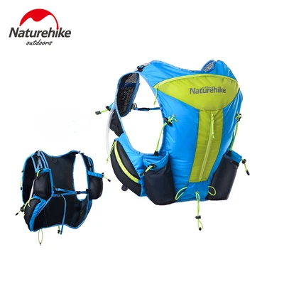 Sea Blue Naturehike мужские и женские походные рюкзаки легкий вес для мужчин и женщин марафон 12L для кемпинга путешествия Пешие прогулки Трекинговые уличные сумки - Цвет: Sea Blue