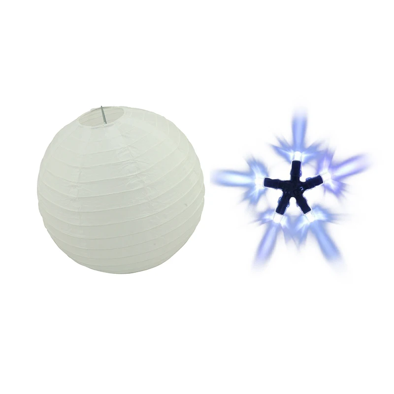 white with LED 1 комплект 20 см 25 см 30 см фонарики из белой бумаги+ белый светодиодный фонарь лампы для папье Фестиваля Свадьбы рождества украшения - Цвет: white with LED