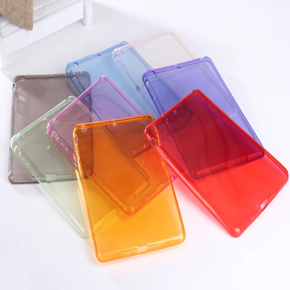 Soft TPU Cases For iPad Air 2 Clear Ultrathin Shockproof Slim Back Covers Apple 1 Silicone Coque Capa Funda ST03 | Компьютеры и офис