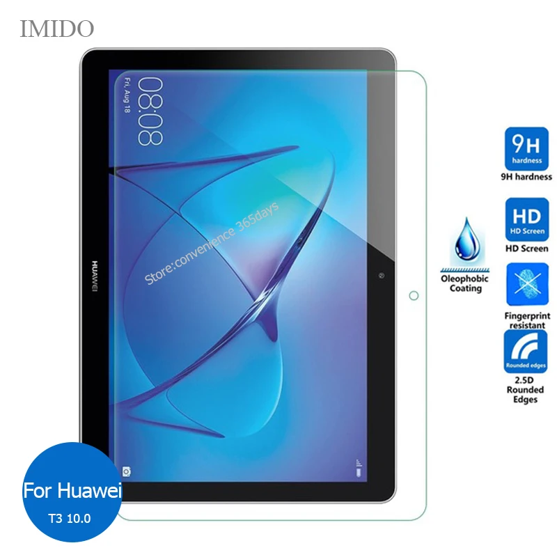 Закаленное стекло для защиты экрана Huawei Mediapad T3 10 защитная пленка 9h Media pad T 3 9 6 8 |