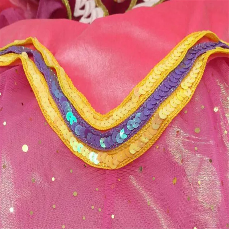 Популярное детское новое платье принцессы Спящей красавицы Авроры для маленьких