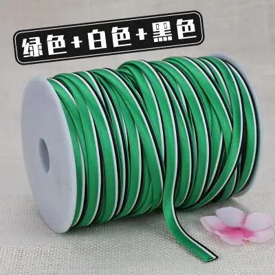 DIY швейная ткань, полиэстер, сатин, китайское платье, лента для одежды, ручная отделка, аксессуары, тесьма 80 м/лот - Цвет: Латунь