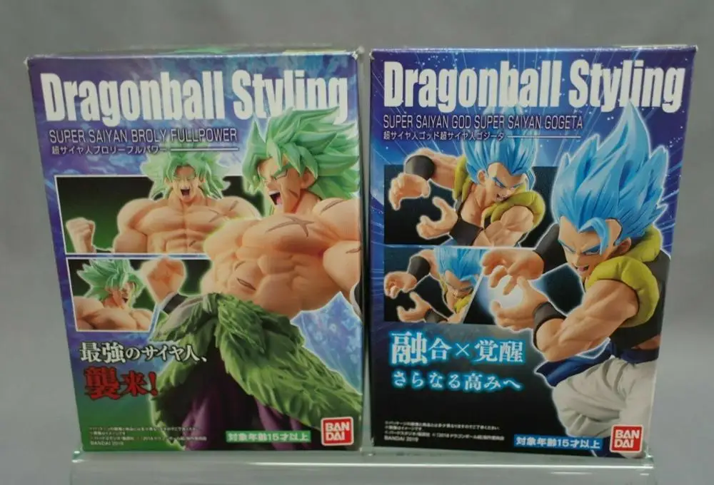 WSTXBD Оригинальный BANDAI dragon Z Стайлинг Gogeta BROLY SS полная мощность Фигурка конфеты