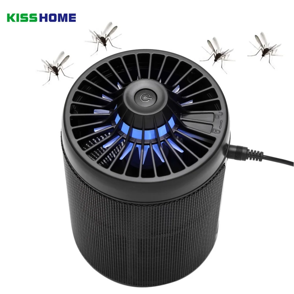 KISSHOME насекомых Убийца лампы вредителями USB работает ловушку комаров нетоксичные освещения Электрический Москитная вредителями моли подчеркнутой убийца