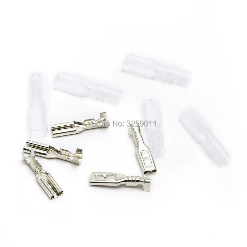 

1000PCS Suyep 2.8mm Brass Boat Car Speaker Circuit Board Connector Crimp Terminal With Transparent Sheath DJ622-2.8