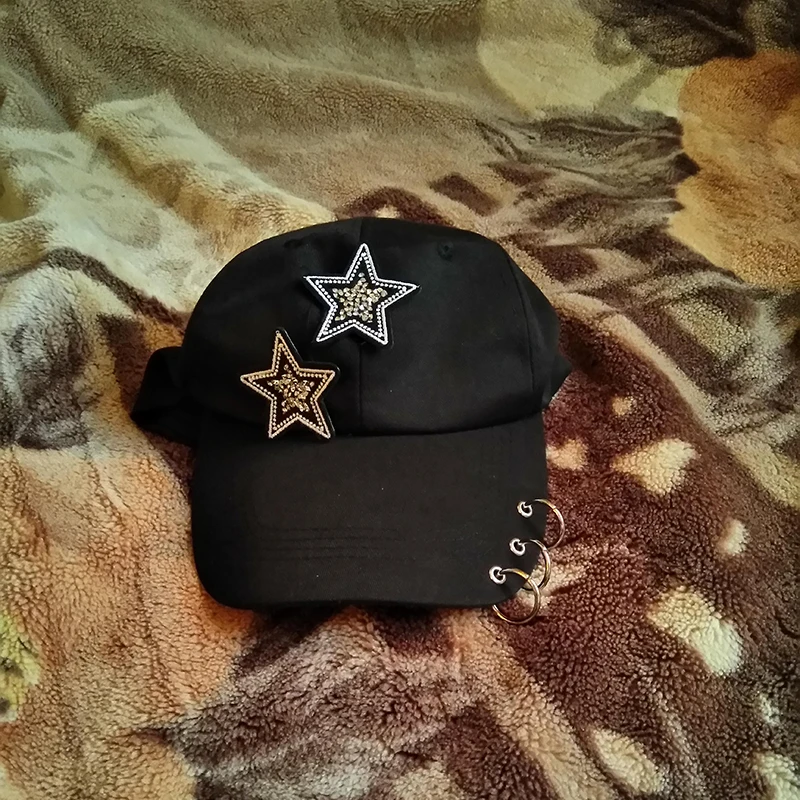 2 шт./лот модные нашивки со звездами блестки горячей фиксации отделка стразами