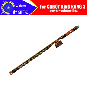 CUBOT KING KONG 3 Button Flex Cable 100% Original Power+Volume Button FPC Wire Flex Cable repair acc
