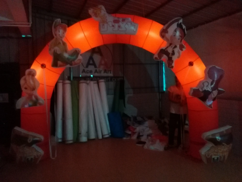 Индивидуальные арка для вечеринок надувные анимационные персонажи Арка с модели