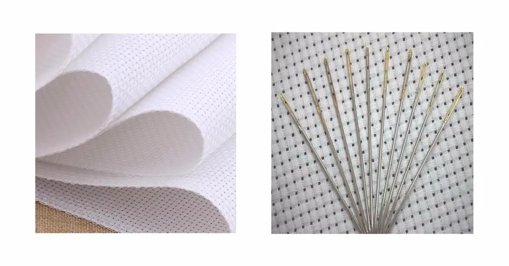 

Needlework 11CT 14CT 16CT 18CT Cross Stitch, DIY Count Cross Stitch, Embroidery Set, A delicious cake dessert