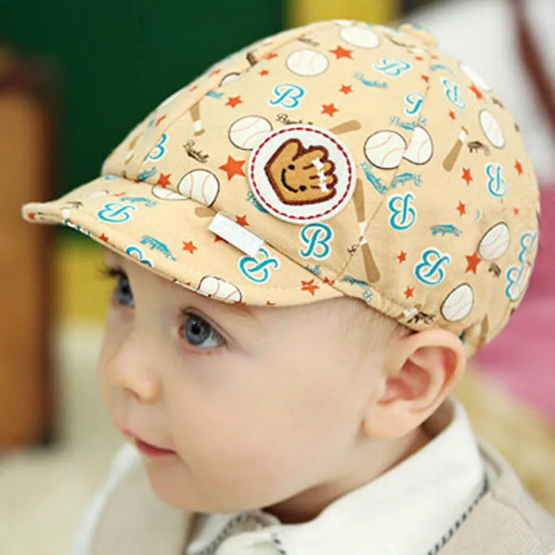 Детская шляпа для малышей маленьких мальчиков и девочек бейсбольная кепка с