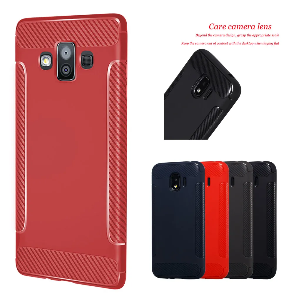 FQYANG Мягкий чехол из ТПУ для Samsung Note9 J4 J6 J7 J8 2018 противоударный нескользящий задней