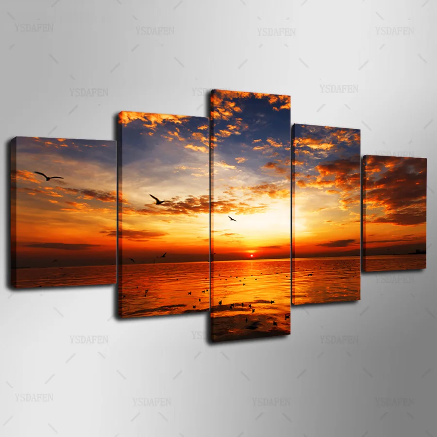 

HD Printed Painting Canvas Printing Seascape painting Room decor print poster picture canvas Framed Art HG-084