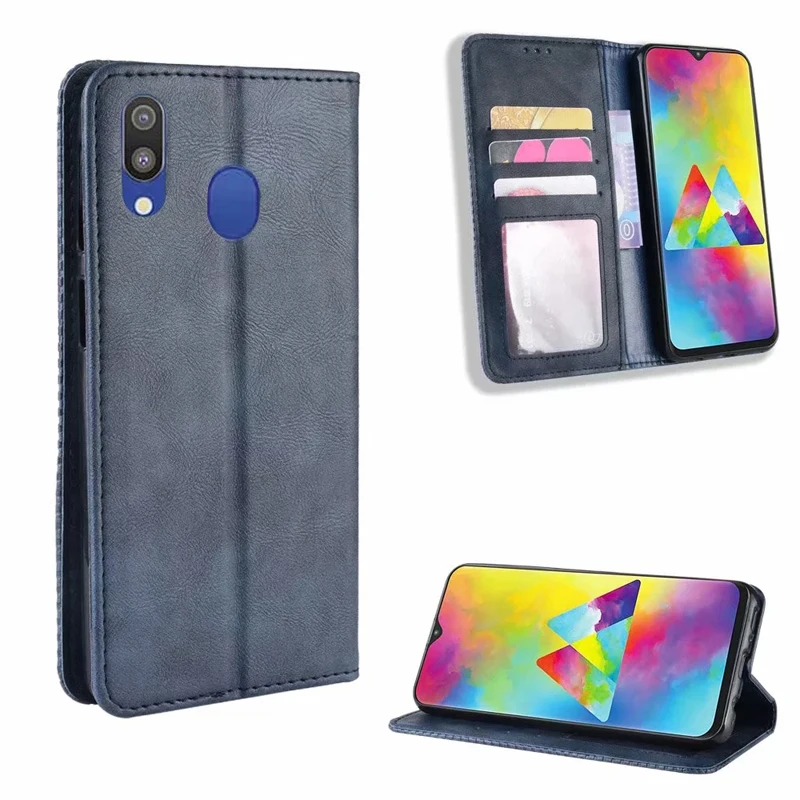 Флип чехол для samsung Galaxy Note 10 5G M20 M10 S10 плюс S10e S9 PLus Note 9 J4 J6 плюс A7 A750 подставка из искусственной кожи чехол крышка