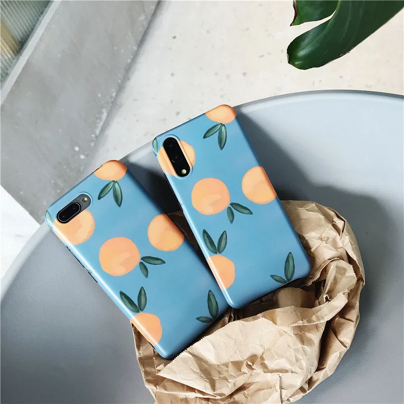 Оранжевый чехол для мобильного телефона HUAWEI Nova 3i 2s 3 4 p30 P20 pro Mate 10 20 30 x мягкий из