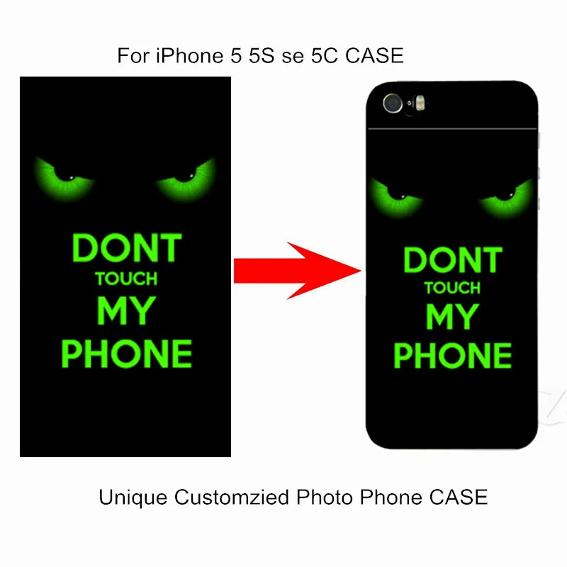 LANCHE Customized Photo Phone Cases For iphone X 7 8 6 6s Plus XS Max Case iPhone 5 5s se Soft Silicone DIY image Logo Cover |