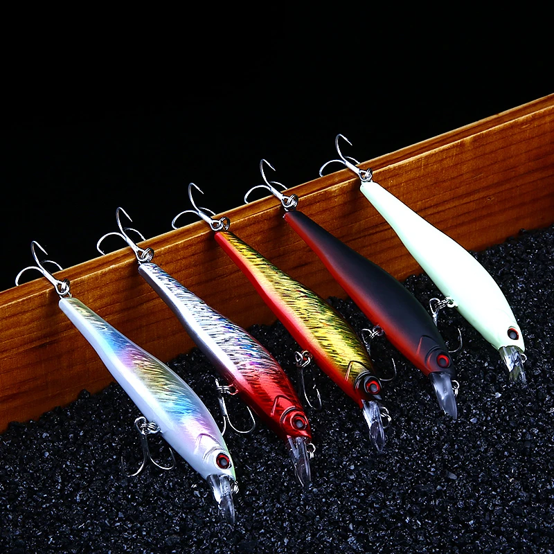 Искусственная жесткая Приманка Minnow разноцветная бионическая бросающая