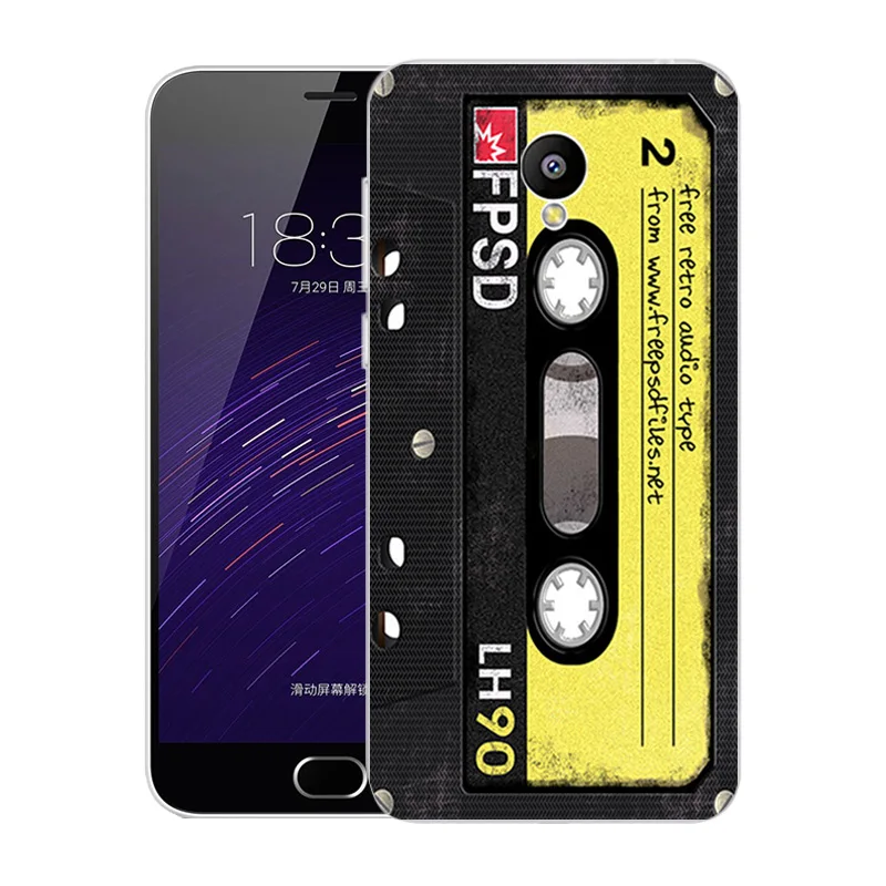 35 Чехол для Meizu M2 Mini, 5,0 дюймов, мягкий силиконовый чехол из ТПУ с изображением пейзажа, чехол для Meizu M2 Mini, чехол для телефона s, роскошная сумка - Цвет: 35
