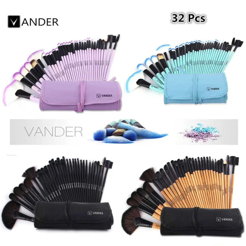 Набор кистей для макияжа VANDER 24/32 шт.| |