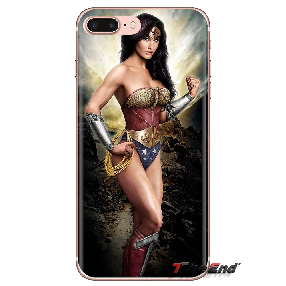 Мягкий чехол из ТПУ для LG Spirit Motorola Moto X4 E4 E5 G5 G5S G6 Z Z2 Z3 G2 G3 C Play Plus Mini Gisele Gal Gadot Wonder Woman
