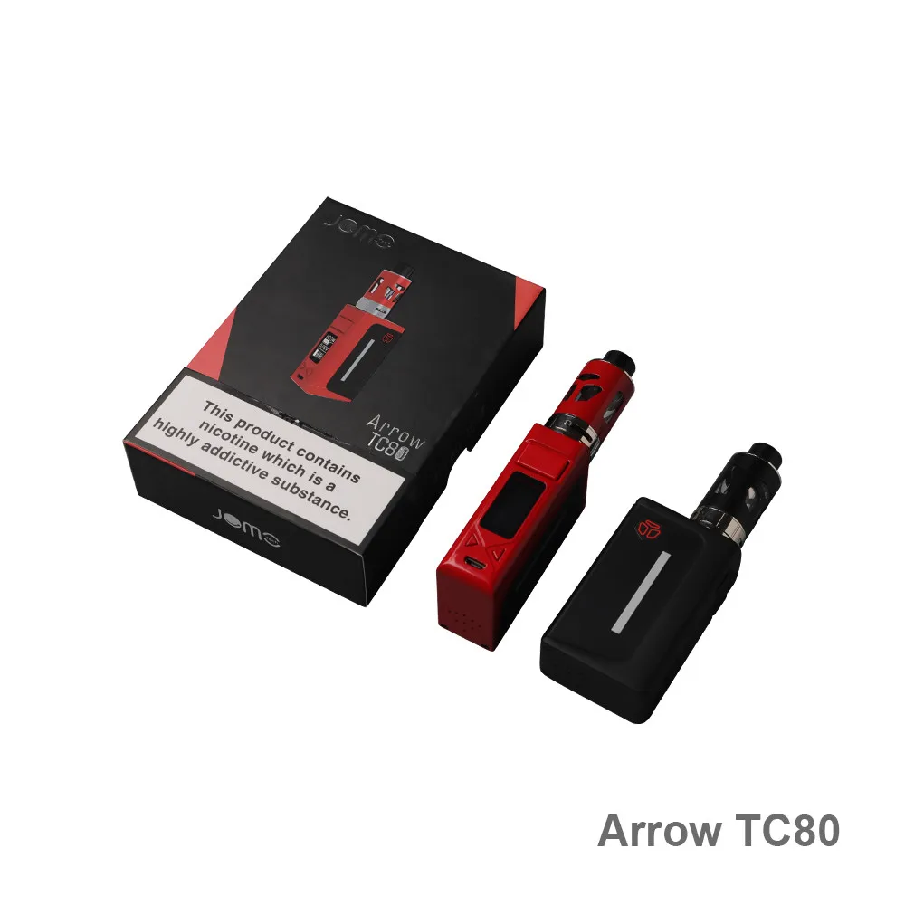 Оригинальный Jomotech электронная сигарета стрелка TC80 80 Вт коробка vape с 2200 мАч 80TC