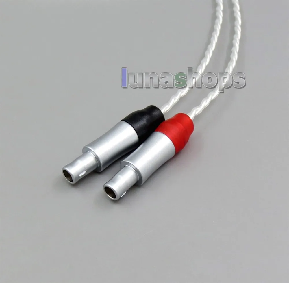 LN006214 3 м посеребренный 7N OCC XLR Сделано в Китае для наушников(4*100 ядра) кабель для Sennheiser HD800 HD800s Enigma акустика Dharma D1000