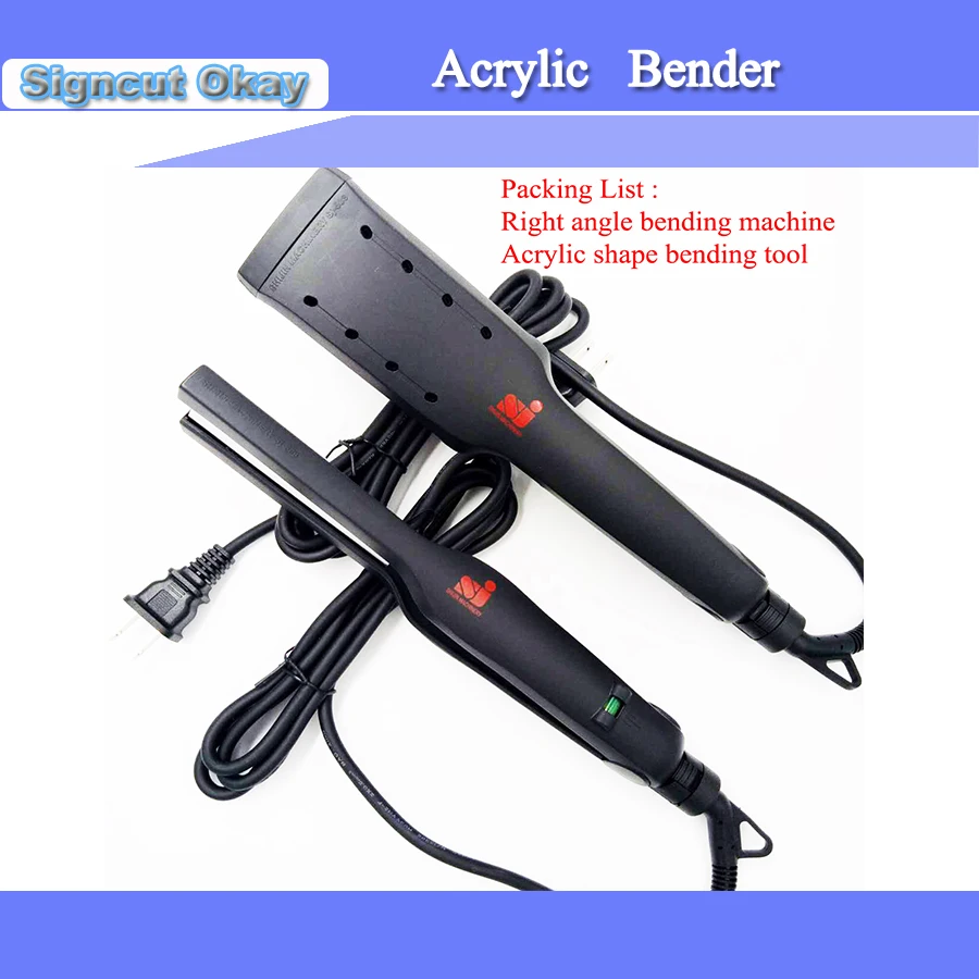

Free Shipping 1pair Acrylic Bender Tool machine manual Luminous Letter machine for free bending machine