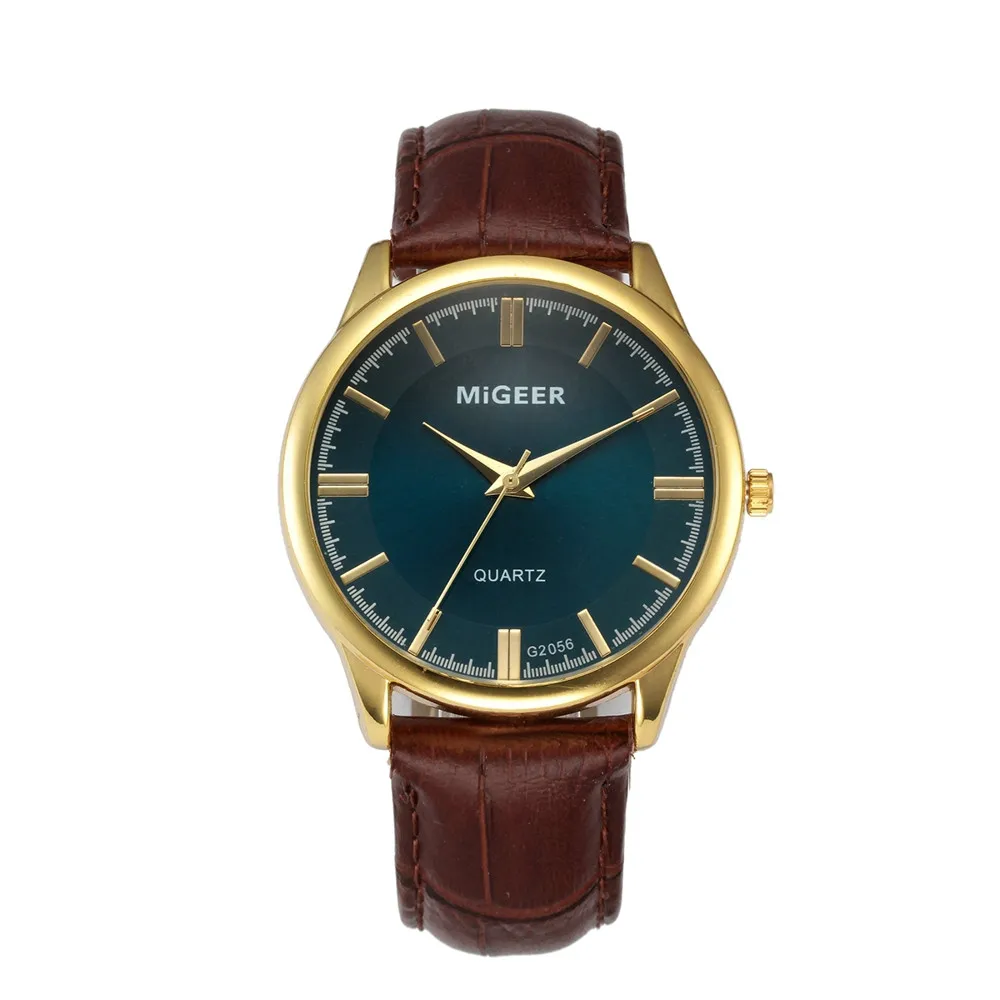 

NEW Women's Classic Leather Business Watches Women Stainless Steel Dial Quartz Wrist Watch Masculino