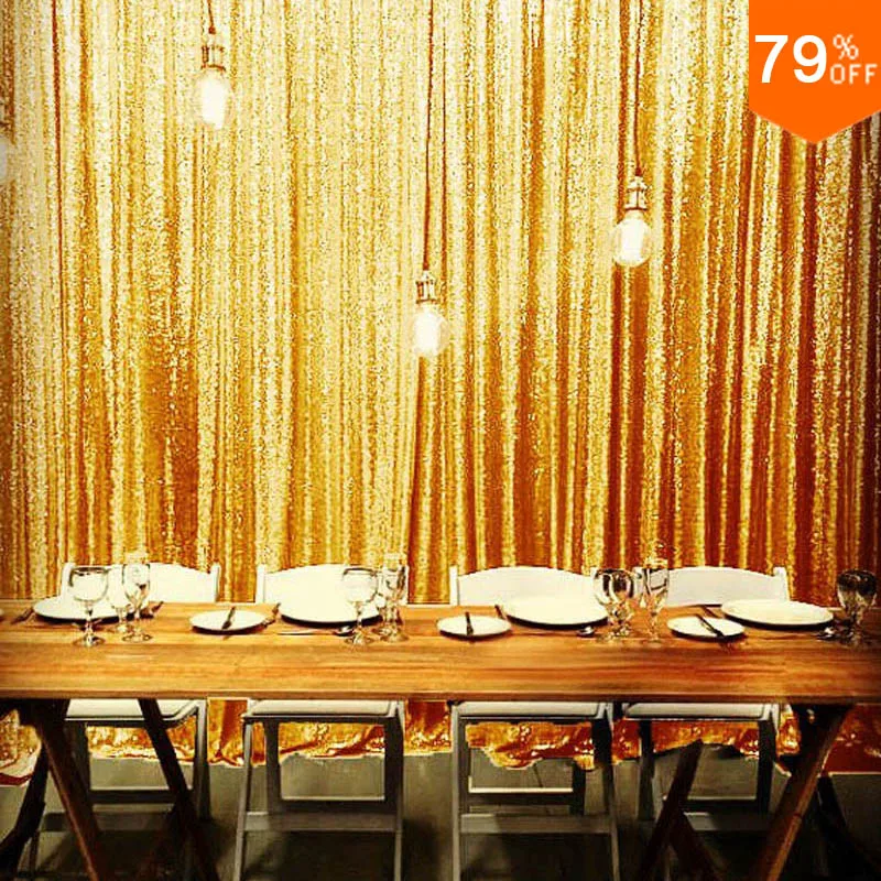 Роскошная Праздничная сцена Фотостудия Свадебная Невеста Золотые шторы с