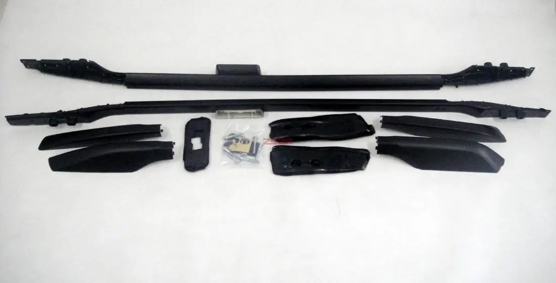 Для Toyota Prado Land Cruiser 150 FJ150 2010 2011 2012 2013 2014 2015 высококачественные рейки на крышу черные