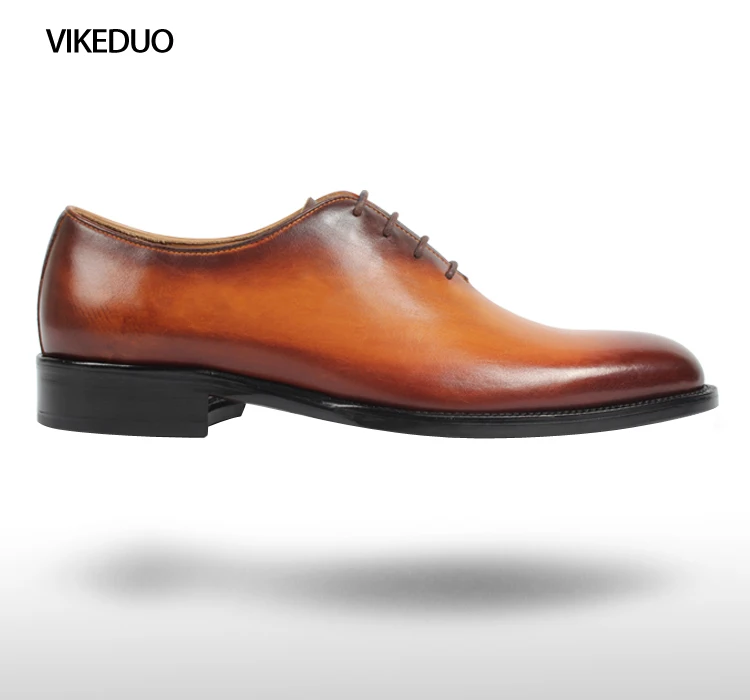 VIKEDUO/Новинка года; Брендовые мужские туфли-оксфорды; Мужская обувь из натуральной кожи; обувь ручной работы; Свадебная обувь для офиса; формальная обувь; Patina zapatos hombre