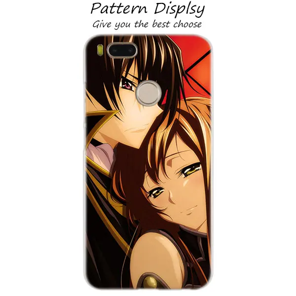 011 MLLSE аниме код Geass Lelouch чехол для Xiaomi mi Play Pocophone F1 8 A1 A2 Lite 6 6Plus mi x 3 2S красный mi Note 4x5 6 S2 горячая распродажа - Цвет: 011