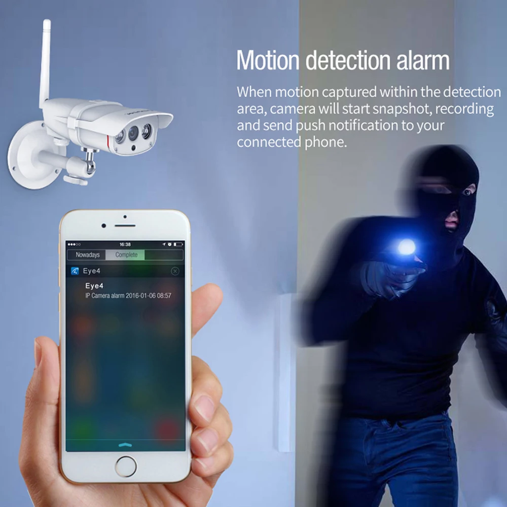 Vstarcam 1080P Wifi ip-камера Беспроводная IP67 водонепроницаемая наружная камера видеонаблюдения Wi-Fi IR-Cut домашняя камера видеонаблюдения C16S