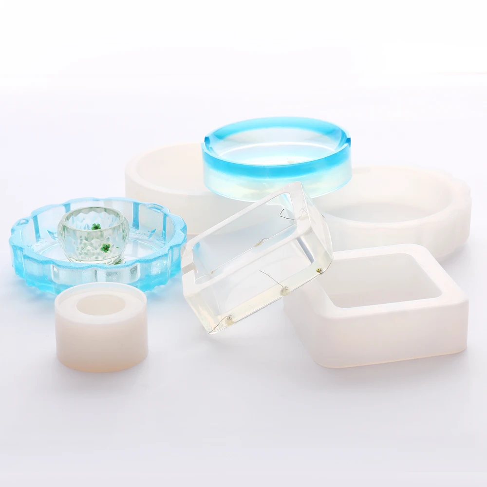 Пепельница искусство эпоксидная смола силиконовые формы литой подставка