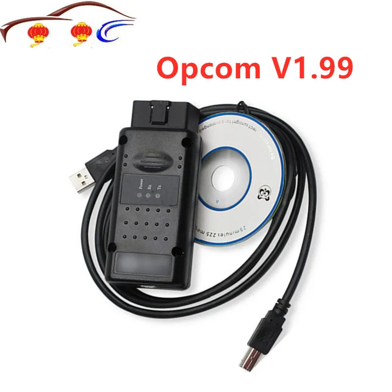 2021 OPCOM V1.99 2014 в диагностический инструмент PIC18F458 чип Op-Com Can Bus для OBD2 OBDII интерфейс