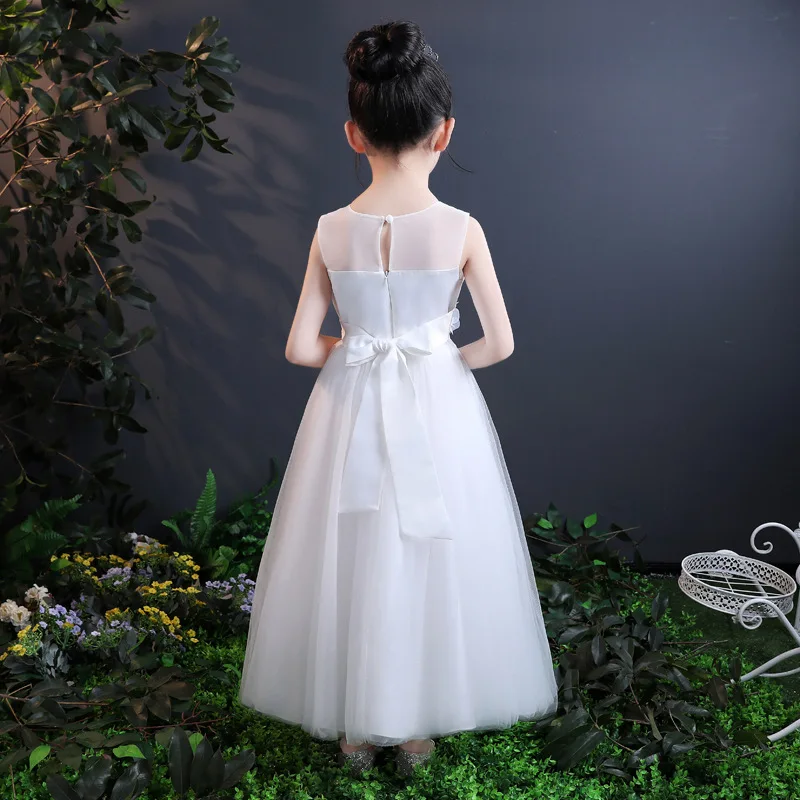 Платье принцессы вечерние девочек парадный вечерний костюм Одежда для детей с