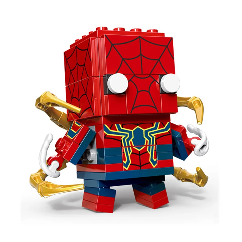 Style 25 Decool мини-фигурки с надписями DC Marvel Super Heroes Endgame Мстители Бэтмен Brickheadz строительные блоки кирпичи игрушки - Цвет: Style 25